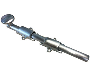 Don-Jo 1632 626 8" Dutch Door Bolt - Satin Chrome Finish