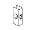Don-Jo 212 CW PB Polished Brass Wrap-Around Plate