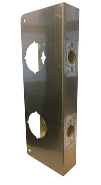 Antique Brass Wrap-Around Plate