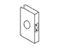 Don-Jo 33A-CW AB Antique Brass Wrap-Around Plate