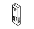 Don-Jo 4000-2-CW AB Antique Brass Wrap-Around Plate