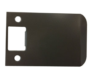 Don-Jo 9103 DU 3" Extended Lip Square Corner Full Lip 2-1/4" Strike - Duro Coated Finish