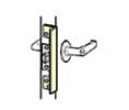 Don-Jo ALP-210 SL Silver Coated Angle Latch Protector