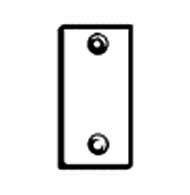 Don-Jo EF-161 PC Prime Coated Filler Plate