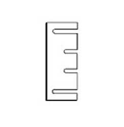 Don-Jo HS-060 PC Prime Coated Hinge Shim