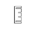 Don-Jo HS-060 PC Prime Coated Hinge Shim