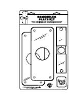 Don-Jo RPK-109 Remodeler Plate Kit