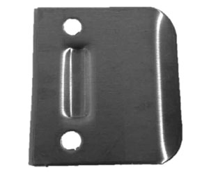 Don-Jo D9103-605 Bright Brass Strike Plate