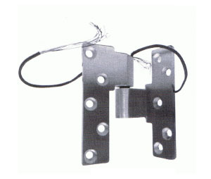 Don-Jo E8WIP-34-RHR 626 Electrified Intermediate Pivot - Right Handed - 5" x 4-1/4" - Satin Chrome Plated Brass