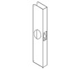 Don-Jo 20C-CW BP Wrap-Around Plate - 5" x 20", 2-3/8" Backset - Brass Plated