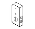 Don-Jo 21-CW PB Wrap-Around Plate for Codelocks 2010 & 4010 Series  - 5" x 9" - Polished Brass
