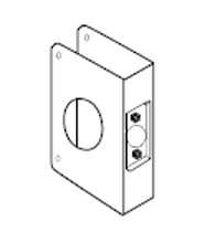 Don-Jo 5-CW BZ VF Flat Front Satin Bronze Wrap-Around Plate 