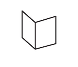 Don-Jo AP-34-606 Satin Brass Angle Plate