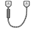 Don-Jo CC-100 Crash Chain 