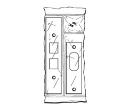 Don-Jo FBRK-2 PC Prime Coated Filler Plate Kit