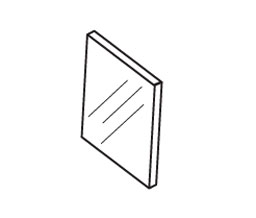 Don-Jo WP-34 Clear Wall Protector