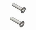Door Controls 6C62MXFS 6-32 X 5/8 Phil Flat S/S Screws - 2 pieces