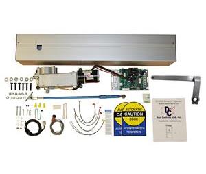 Door Controls DC4000-3A-PA DC4000 Series LE Operator, RH Pull Single, Clear, 0" to 6" Reveal, Parallel Arm