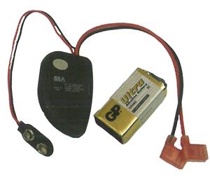 BEA TD433PB9V Transmitter 433MHz with Connectors 9V-Battery