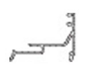 Besam US01-0420LLDB 5/8 or 1 Glass Gutter with Vinyl - DU - Sold per Feet