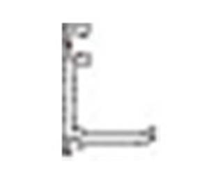 Besam US01-0422LLDB 1" Glass Snap-In with Vinyl - DU - Sold per Feet