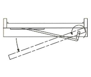 DCM DC7000-4B Low Energy Operator, Single LH, Pull (In) 0" To 6" Reveal, Bronze