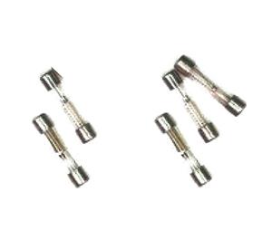 DCM FUSE-8AFA 8A Fast Acting Fuse, 3AG (Pack of 5)