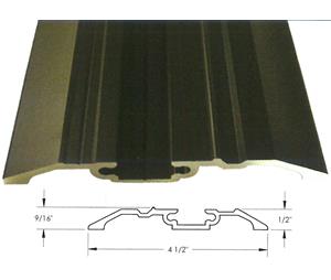 Dorma DE0195-03B-8 Threshold 4 1/2" x 1/2" - BZ - 8 Ft Length