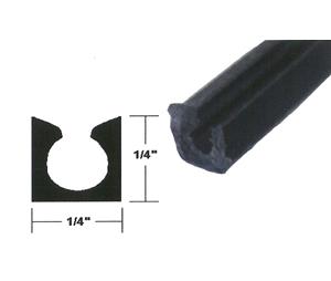 Gildor 430-001B-8 Gildor 430-001B Bottom Track Cap - N/S, Use with Bottom Guide (330-001)-8 ft Length