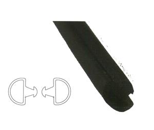 GT/Nabco 142314 1/4" Glass Stop Glazing Vinyl-Sold per Feet