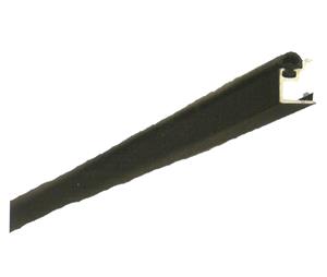 GT/Nabco 142339-02 1/4" Glass Stop with Vinyl Dark Bronze-Sold per Feet