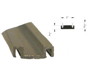 Horton C0358A-4 Adjustable Astragal with C0350, 4 ft, Clear