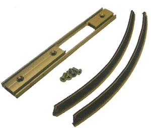 Horton C0457-1A Lock Faceplate with Mohair CL