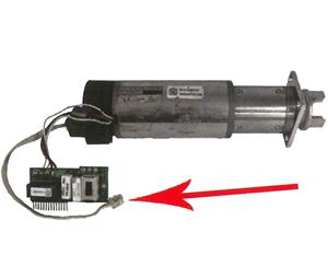 RECORD/KM R9-80-0111A 8100 Motor Assembly with Phone Jack/RJ5 Encoder Plug - Rebuilt