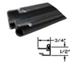 Sierra/BWN 1009DB Glass Stop with Vinyl-DB