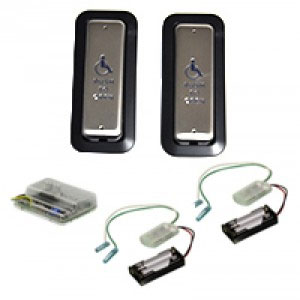 DCM PPW900-475JMBFM Push Plates Package Wireless 4.75" JMB FM