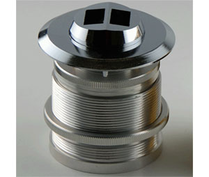 Door Scope DS-2000-AL-S Aluminum body 168 Degree View Fits doors 1-1/8" - 2" thick Silver finish