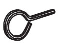 Dor-O-Matic KEY.10020 5/32 hex dogging key