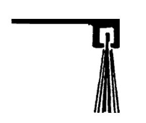 Dorbin 11AP 36" Polished Aluminum Door Bottom with Special Nylon Brush