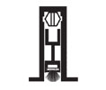 Dorbin 185 Pile 24" Mill Finish Aluminum Automatic Door Bottom with Pile Insert