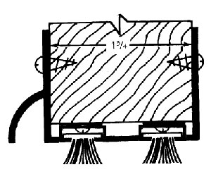 Dorbin 45AP 84" Pewter Aluminum Door Bottom with Pile Insert