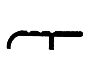 Dorbin 50A 60" Mill Finish Aluminum Interlocking Threshold