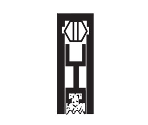 Dorbin 85-1D 36" Dark Brown Aluminum Automatic Door Bottom with Neoprene Insert