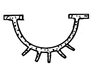 Dorbin 45_S 42"  Santoprene Replacement for Type 45 Door Bottom