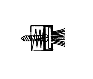 Dorbin 97AS Black Pile Adjustable Double Door Equipment 12" Length