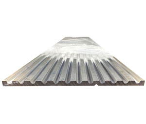 Dorbin 186A 36" Mill Finish Aluminum Threshold Plate