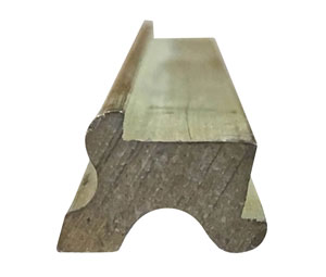 Dorbin 200B 24" Mill Finish Bronze Threshold Riser