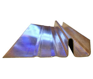 Dorbin 302CB 1-3/4" Wide Bronze Return Flange Double Hung Window - 30" Long