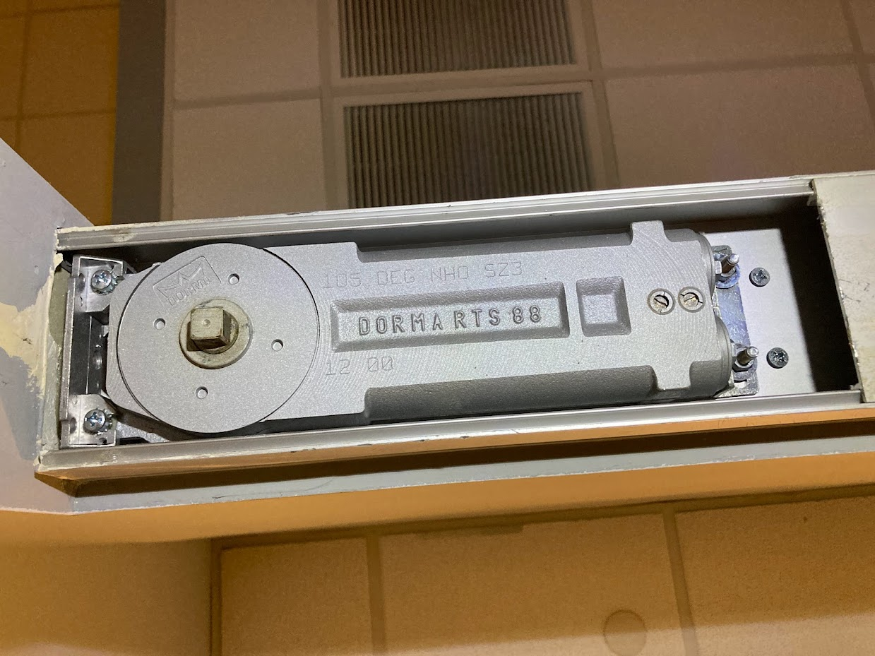 Overhead Concealed Door Closer Body Only RTS8890XH03 Dorma