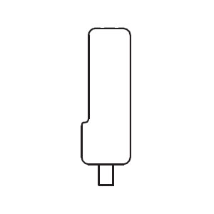 Dor-O-Matic 4270100521 Rl Bottom Latch